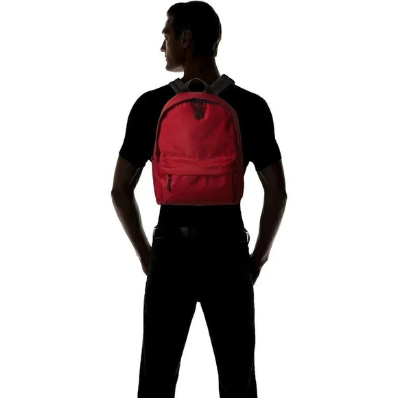 Amazon Basics  Classic School Backpack - Red - Picture 9 of 12